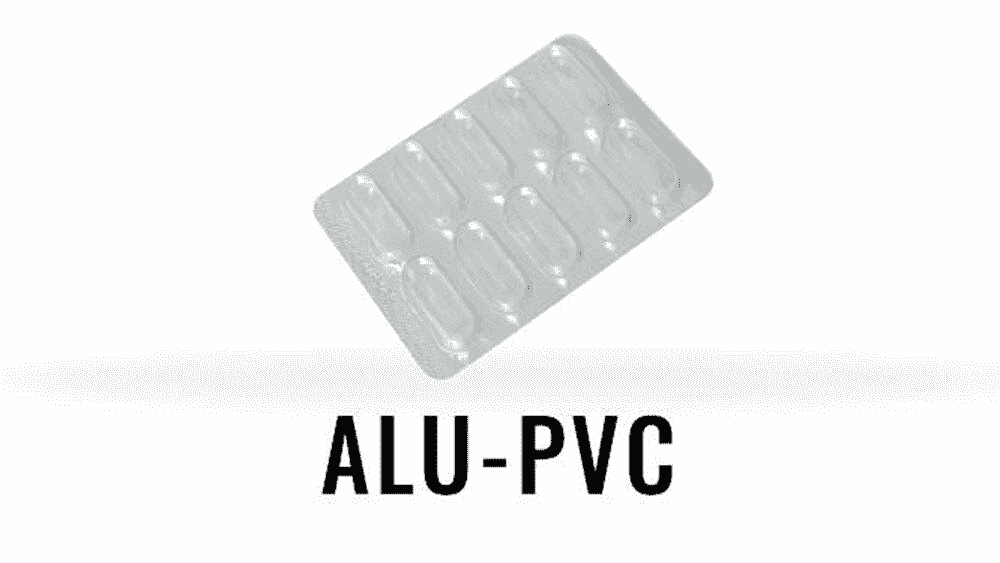 Alu-PVC blister packs